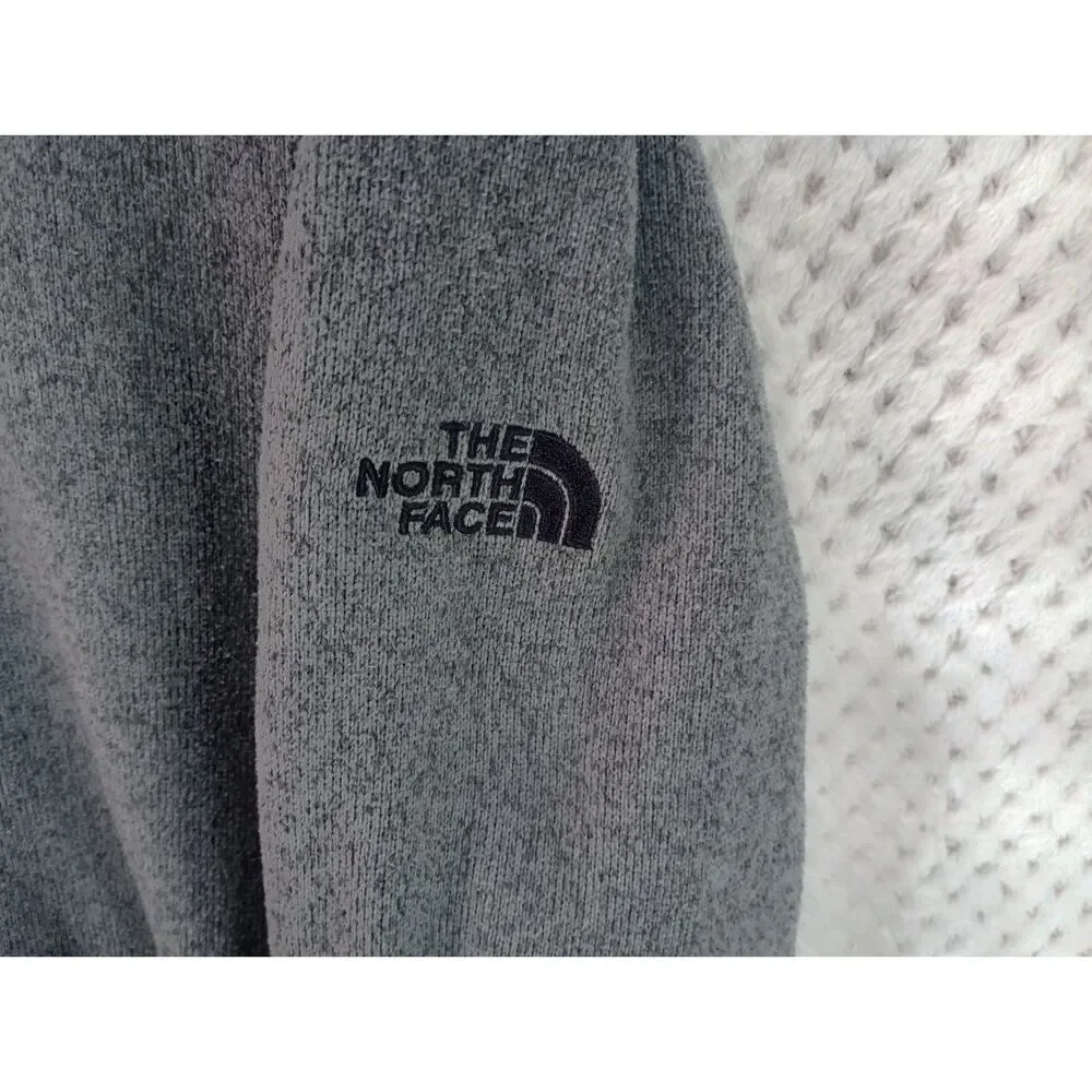 The North Face Men's XL Gray Quarter Zip Fleece Pullover Sweatshirt*READ*